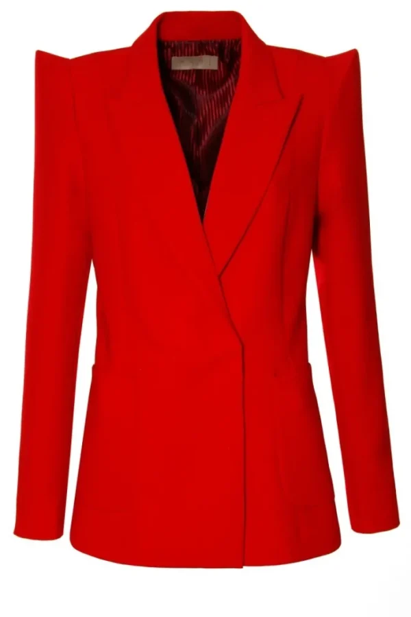 AGGI Żakiet Samantha True Red^ Marynarki | Garnitury