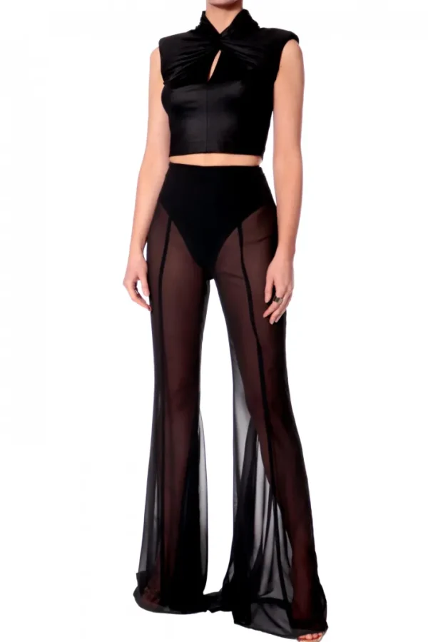 AGGI Bluzka Ada Power Black^ Bluzki & Topy & Gorsety