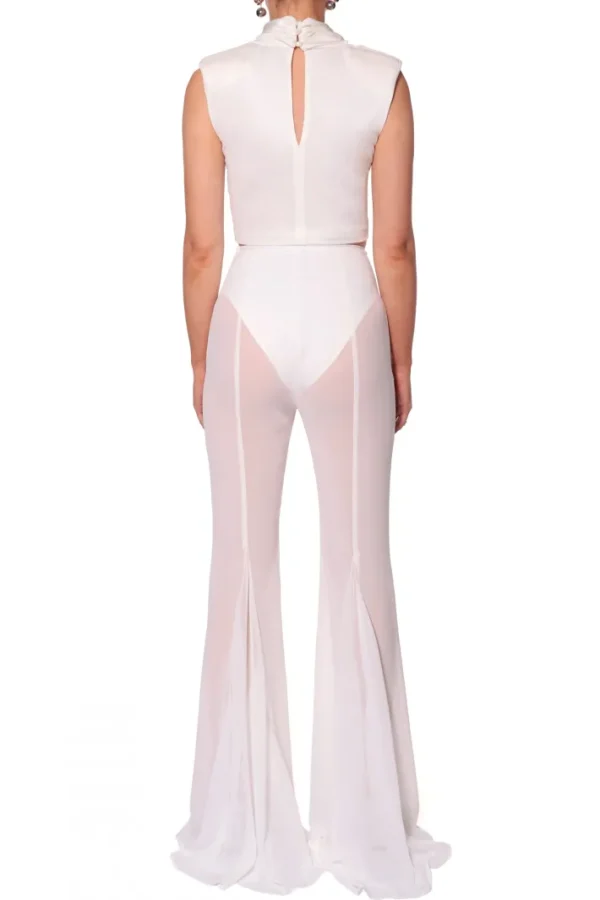 AGGI Bluzka Ada White Pearl^ Bluzki & Topy & Gorsety