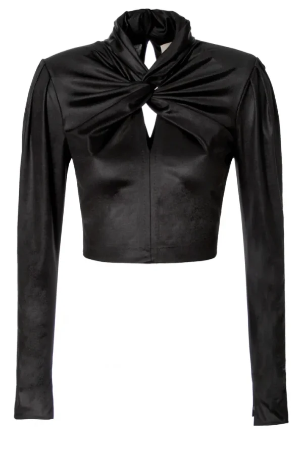 AGGI Bluzka Dalia Power Black^ Bluzki & Topy & Gorsety