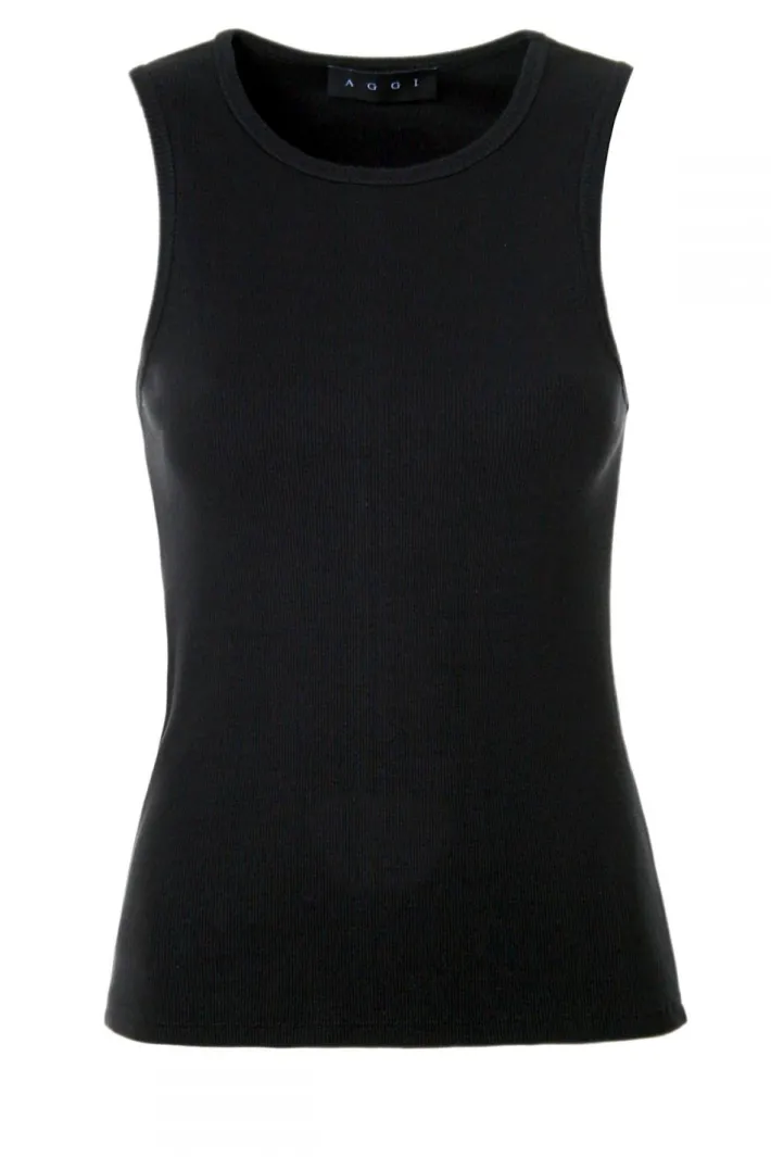 bluzka_ivy_deep_black_0.webp AGGI Bluzka Ivy Deep Black^ Bluzki & Topy & Gorsety