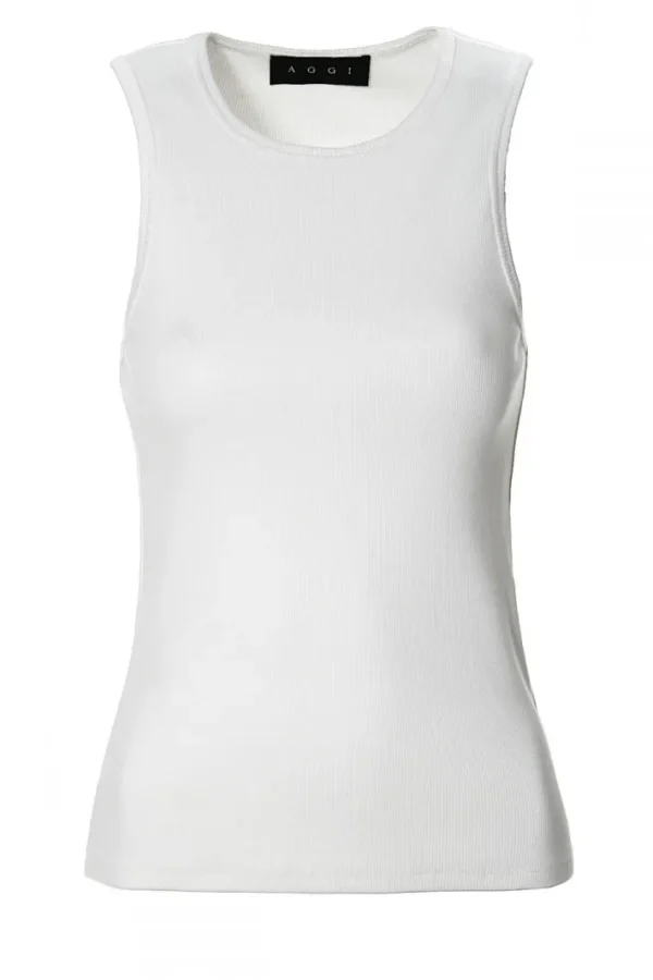 AGGI Bluzka Ivy Simple White^ Bluzki & Topy & Gorsety