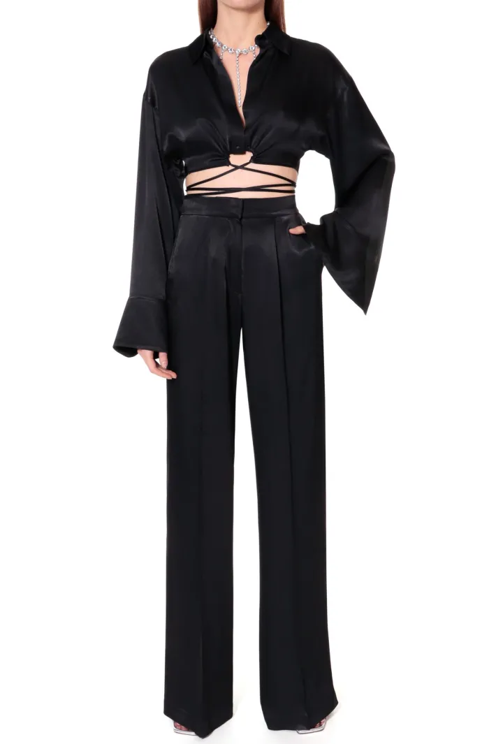 bluzka_lauren_glossy_blac_0.webp AGGI Bluzka Lauren Glossy Black^ Bluzki & Topy & Gorsety