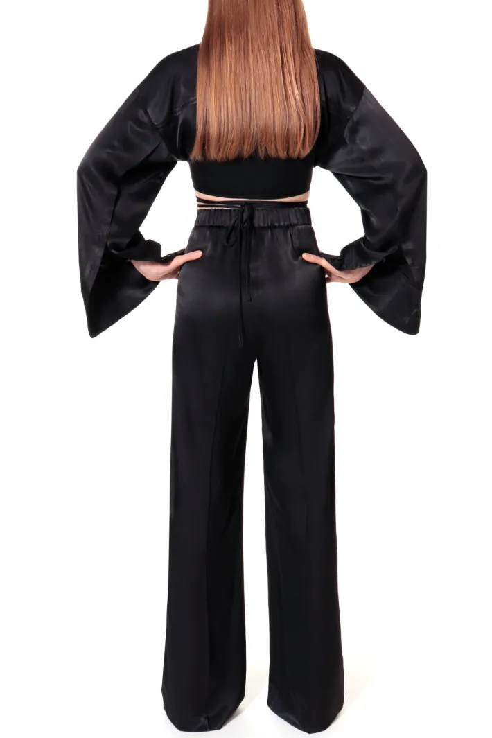 bluzka_lauren_glossy_blac_1.webp AGGI Bluzka Lauren Glossy Black^ Bluzki & Topy & Gorsety