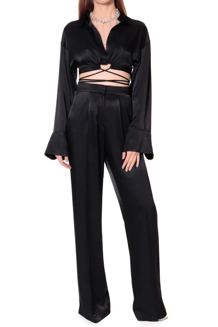 bluzka_lauren_glossy_blac_2.webp AGGI Bluzka Lauren Glossy Black^ Bluzki & Topy & Gorsety