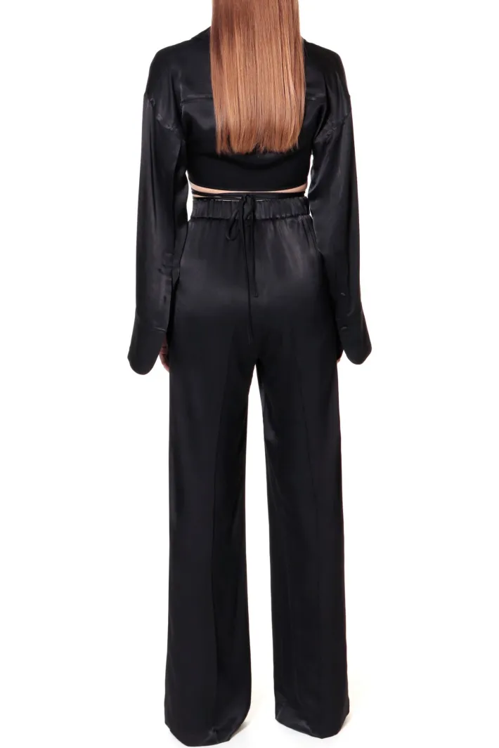 bluzka_lauren_glossy_blac_3.webp AGGI Bluzka Lauren Glossy Black^ Bluzki & Topy & Gorsety