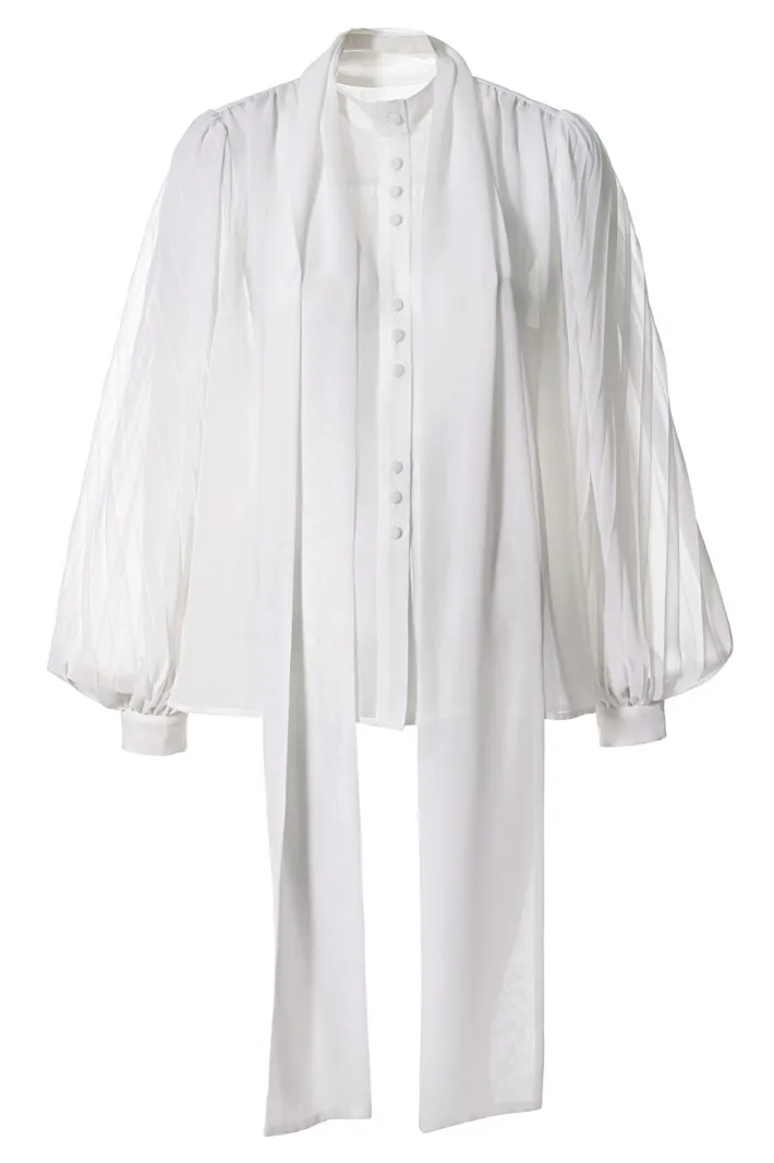 bluzka_linda_muslin_white_3.webp AGGI Bluzka Linda Muslin White^ Bluzki & Topy & Gorsety