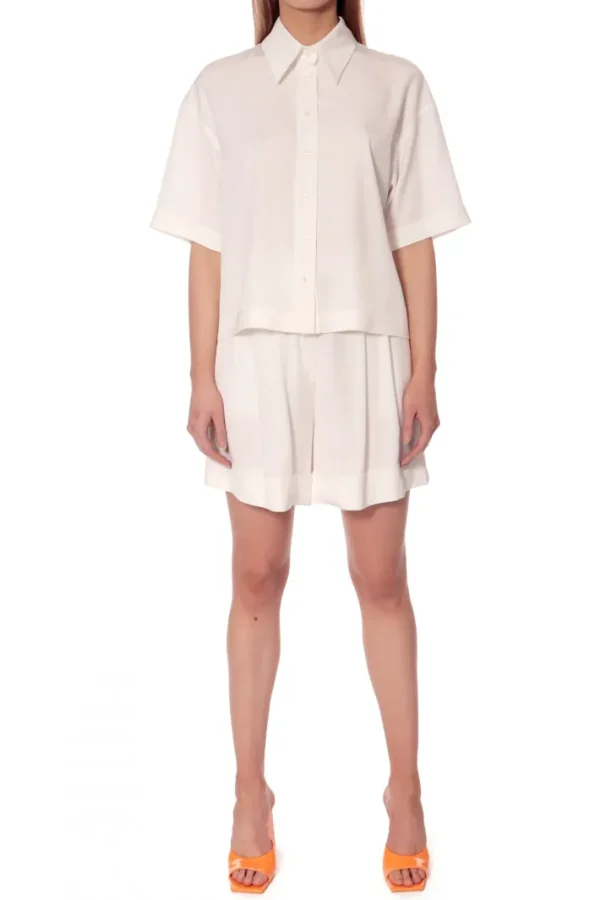 AGGI Bluzka Lotta Whisper White^ Bluzki & Topy & Gorsety