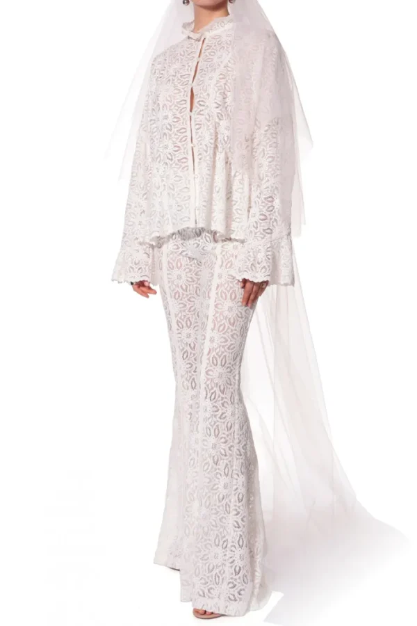AGGI Bluzka Penelopa Off White^ Bluzki & Topy & Gorsety