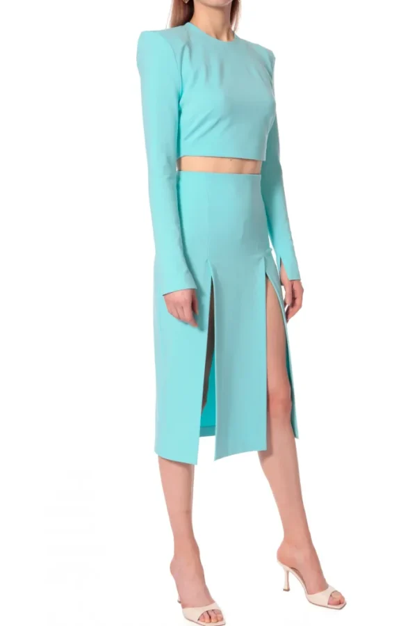 AGGI Bluzka Zoey Blue Radiance^ Bluzki & Topy & Gorsety
