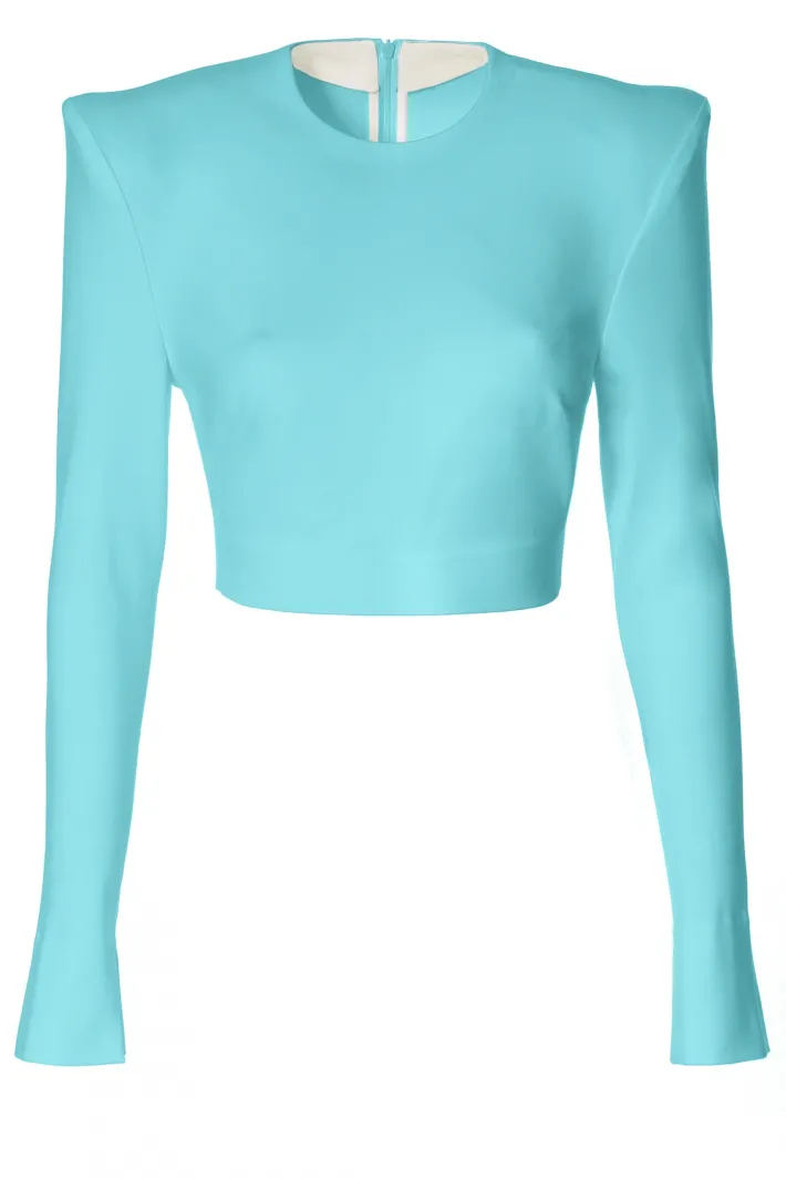 bluzka_zoey_blue_radiance_3.webp AGGI Bluzka Zoey Blue Radiance^ Bluzki & Topy & Gorsety