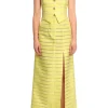 AGGI Gorset Helena Light Lemon^ Bluzki & Topy & Gorsety