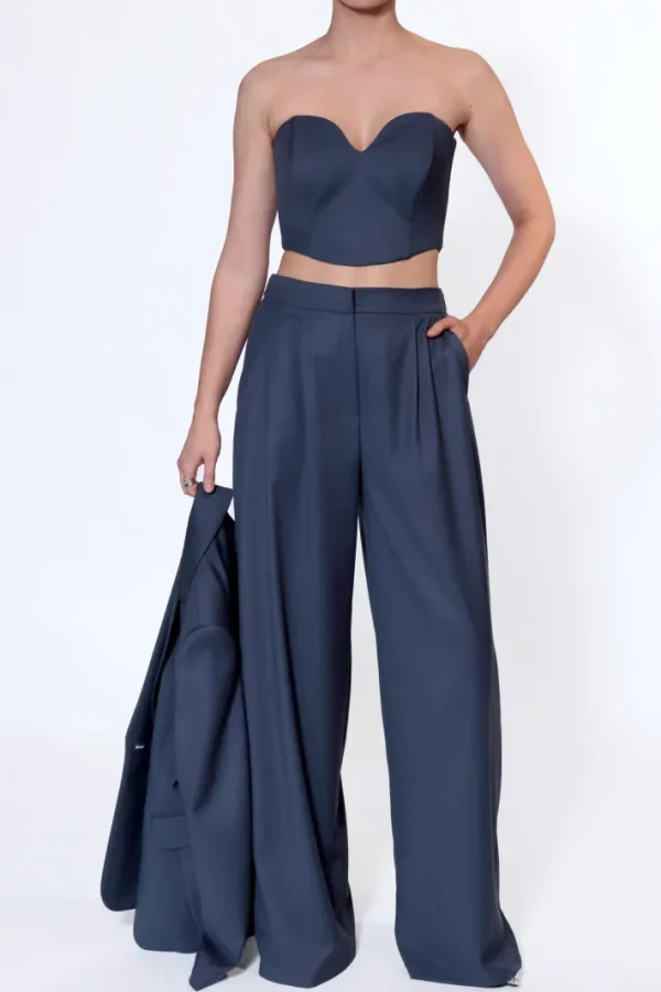 AGGI Gorset Lara Blue Moonlight^ Bluzki & Topy & Gorsety | Garnitury