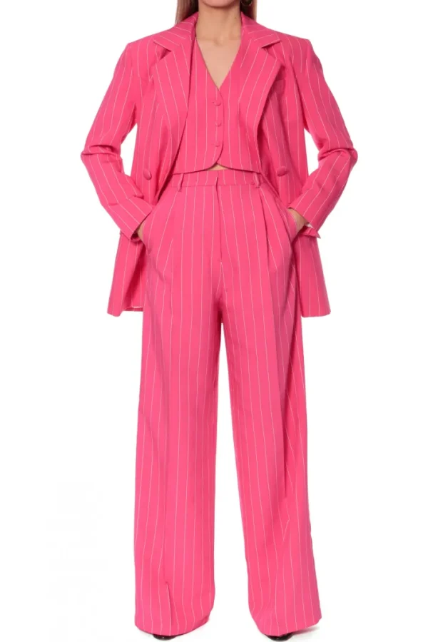 AGGI Kamizelka Sienna Hot Pink^ Kamizelki | Marynarki