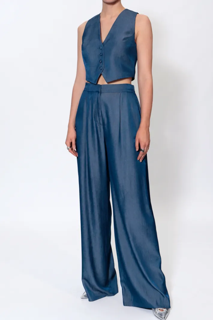 kamizelka_sylvia_navy_den_0.webp AGGI Kamizelka Sylvia Navy Denim^ Kamizelki | Garnitury