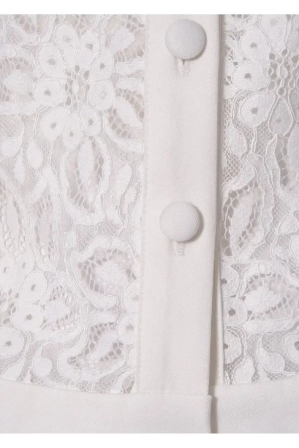 AGGI Kombinezon Aylin Aesthetic White^ Spodnie | Body & Kombinezony