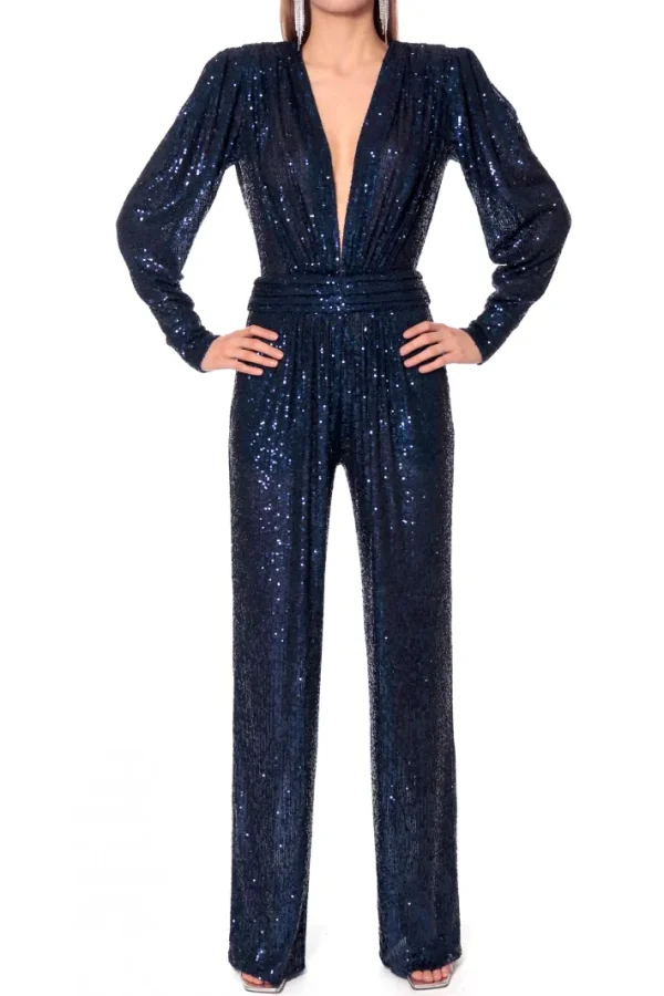 AGGI Kombinezon Carolyn Nightshadow Blue^ Spodnie | Body & Kombinezony