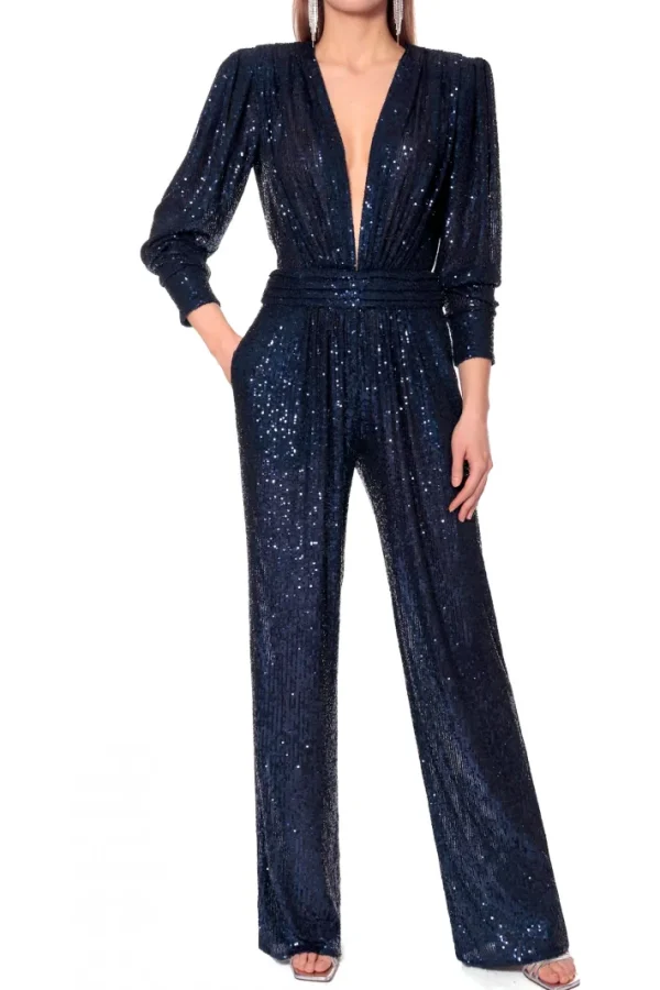AGGI Kombinezon Carolyn Nightshadow Blue^ Spodnie | Body & Kombinezony