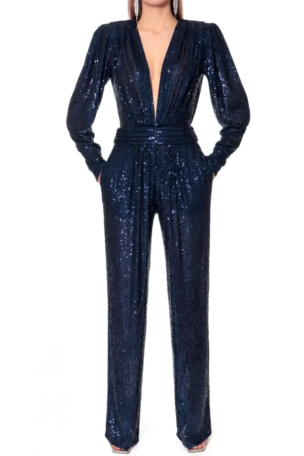 AGGI Kombinezon Carolyn Nightshadow Blue^ Spodnie | Body & Kombinezony