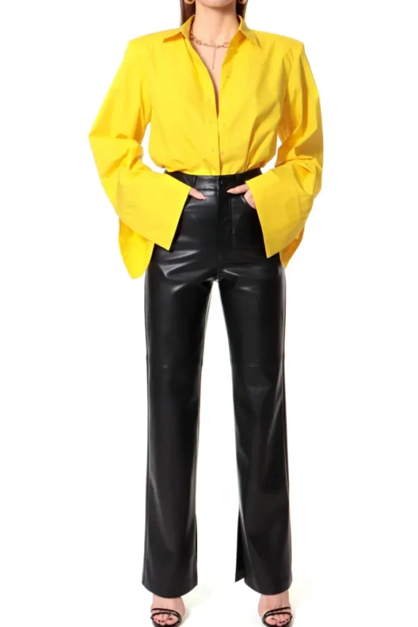 AGGI Koszula Sasha Lemon^ Bluzki & Topy & Gorsety