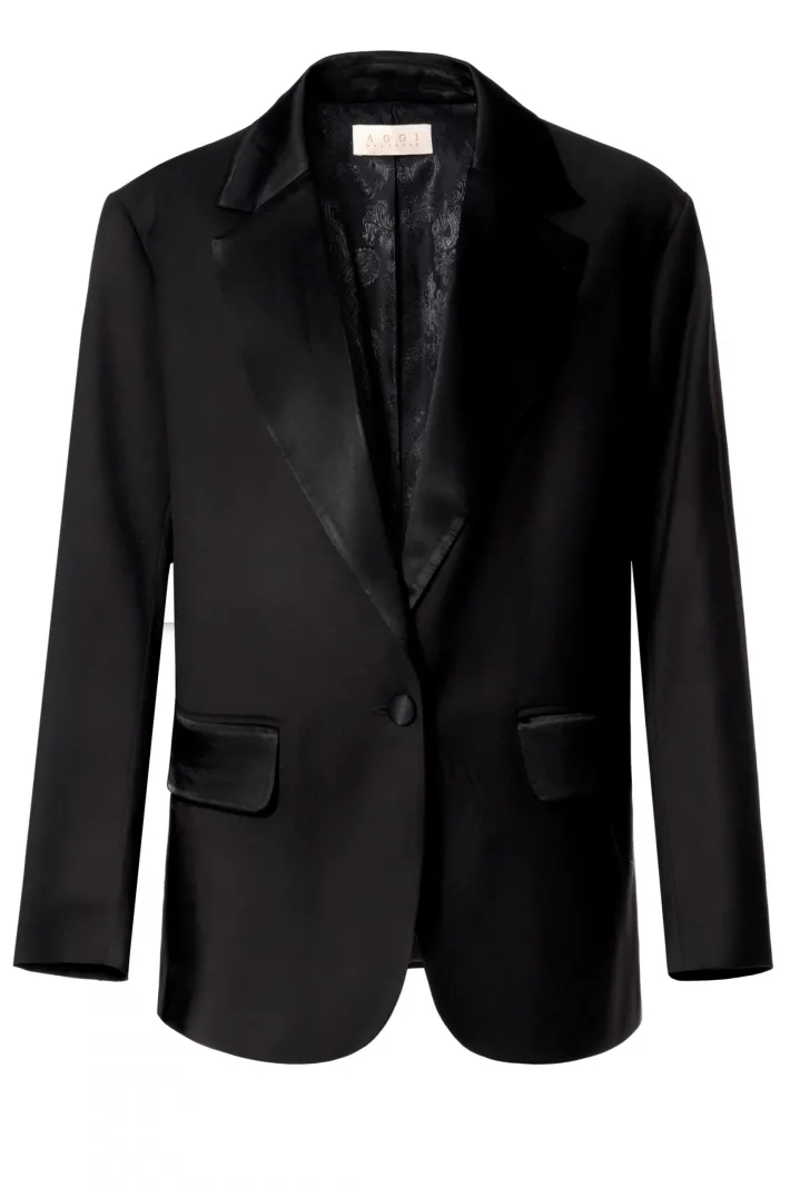 marynarka_alex_fashion_bl_3.webp AGGI Marynarka Alex Fashion Black^ Marynarki | Garnitury