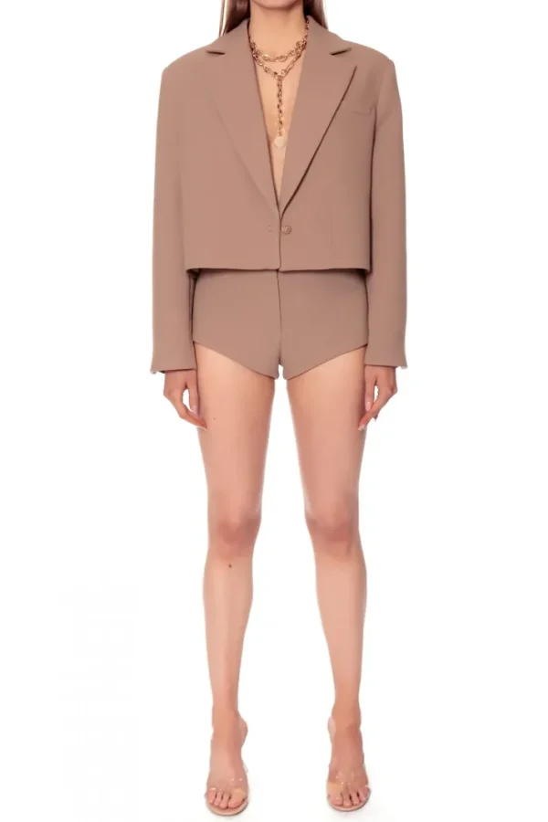 AGGI Marynarka Amanda Classic Beige^ Marynarki | Garnitury