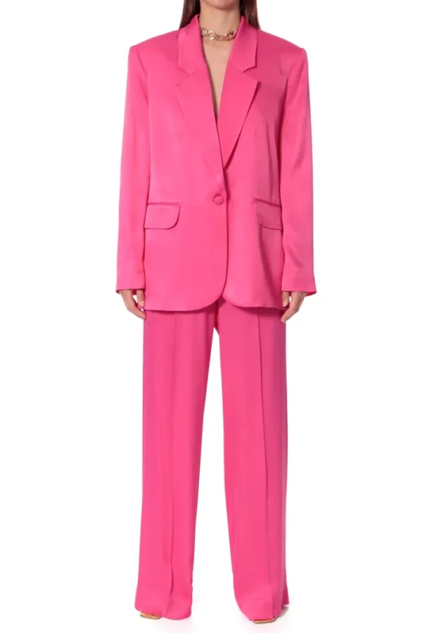 AGGI Marynarka Bellamy Satin Barbie Pink^ Marynarki | Garnitury