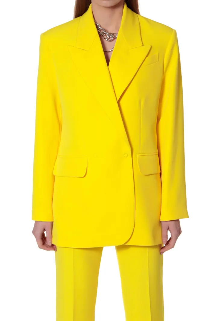 marynarka_blair_super_yel_1.webp AGGI Marynarka Blair Super Yellow^ Marynarki | Garnitury