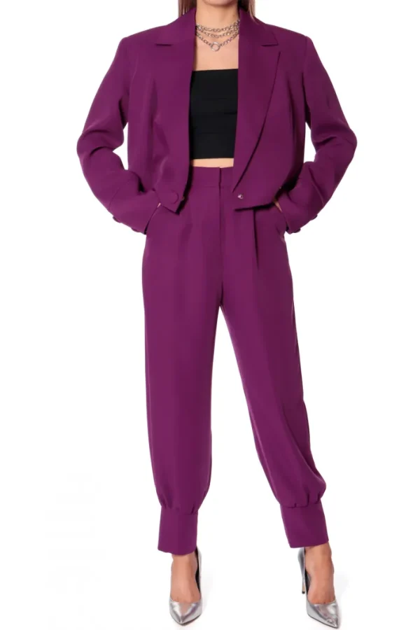 AGGI Marynarka Heidi Purple Wine^ Marynarki | Garnitury