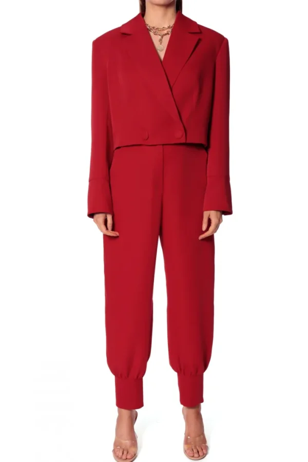 AGGI Marynarka Heidi Ribbon Red^ Marynarki | Garnitury