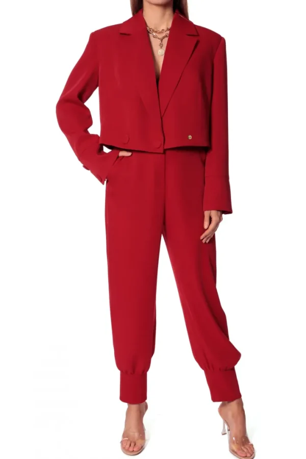AGGI Marynarka Heidi Ribbon Red^ Marynarki | Garnitury