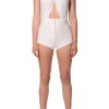 AGGI Mikro Szorty Cori Off White^ Spodnie
