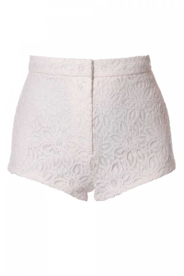 AGGI Mikro Szorty Cori Off White^ Spodnie