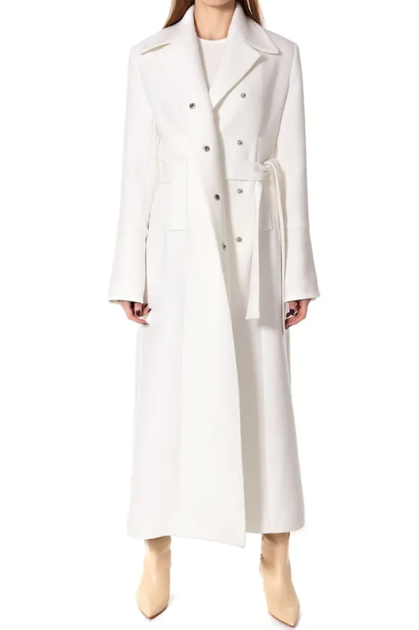 AGGI Płaszcz Tilda Off White^ Płaszcze & Kurtki