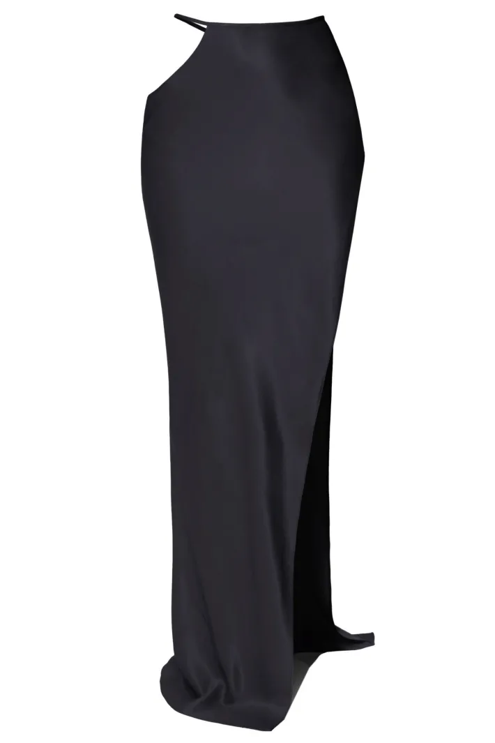spdnica_faye_glossy_black_3.webp AGGI Spódnica Faye Glossy Black^ Spódnice