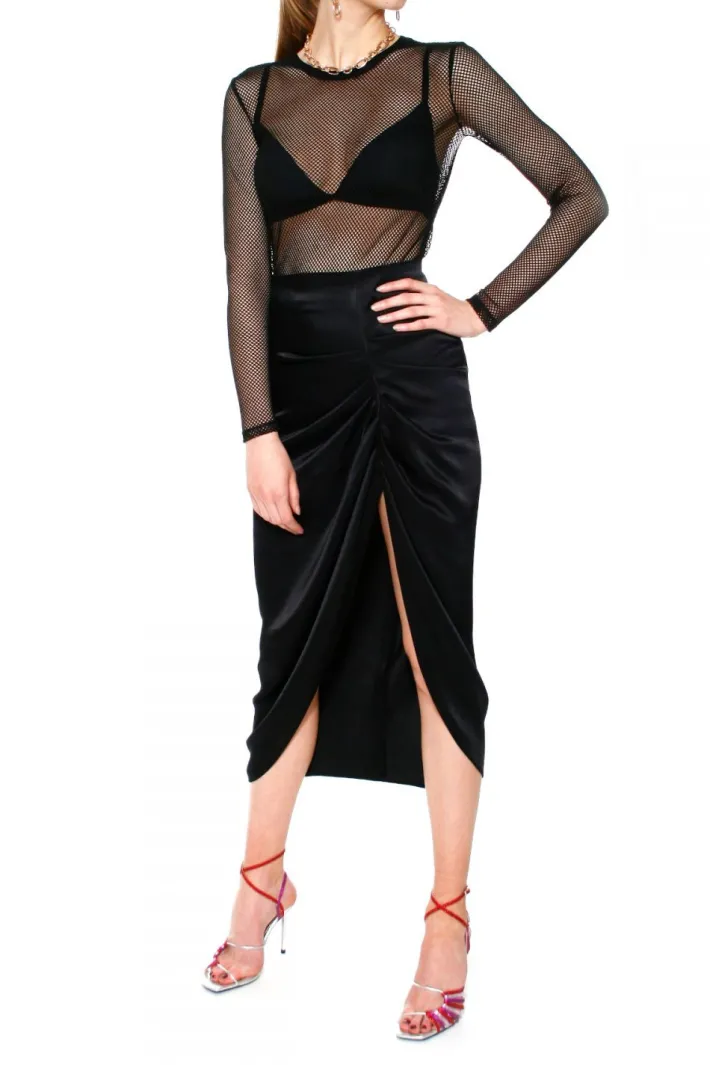 spdnica_katy_glossy_black_4.webp AGGI Spódnica Katy Glossy Black^ Spódnice