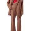 AGGI Spodnie Camilla Camel Brown^ Spodnie | Garnitury