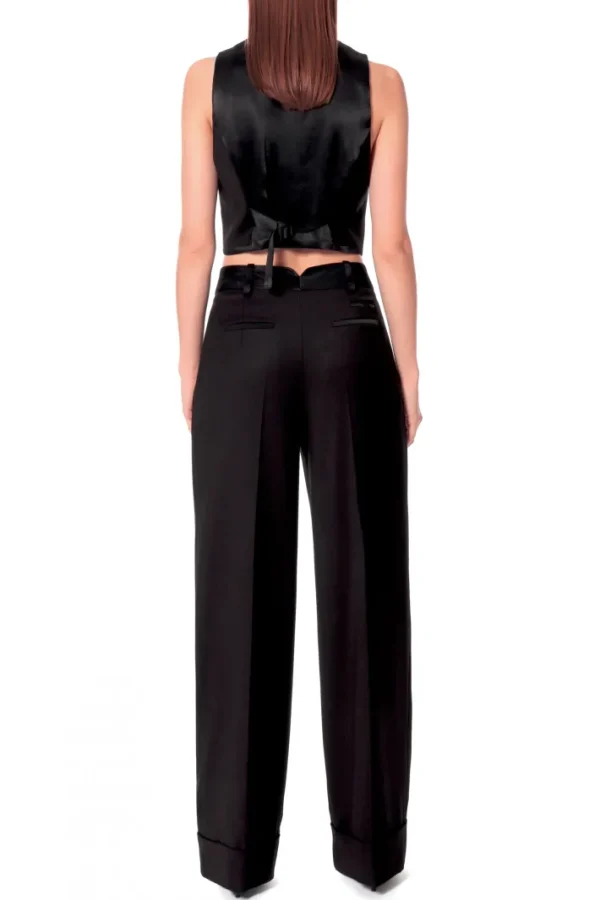 AGGI Spodnie Frankie Fashion Black^ Spodnie | Garnitury