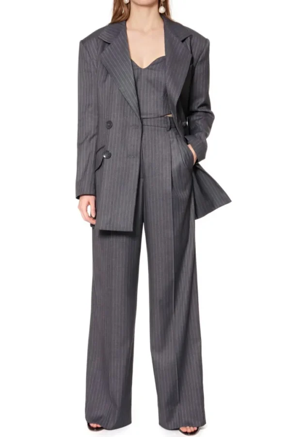 AGGI Spodnie Gwen Downtown Grey^ Spodnie | Garnitury