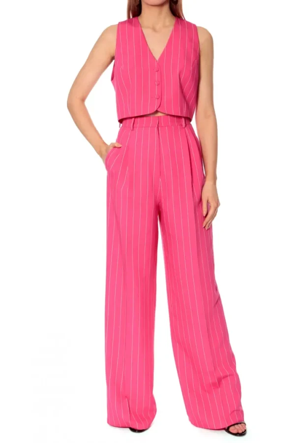 AGGI Spodnie Gwen Hot Pink^ Spodnie | Garnitury