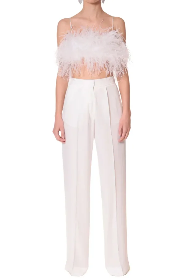 AGGI Spodnie Jessie Bright White^ Spodnie | Garnitury