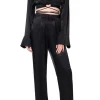 AGGI Spodnie Jessie Glossy Black^ Spodnie | Garnitury