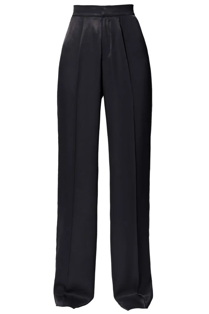 spodnie_jessie_glossy_bla_4.webp AGGI Spodnie Jessie Glossy Black^ Spodnie | Garnitury