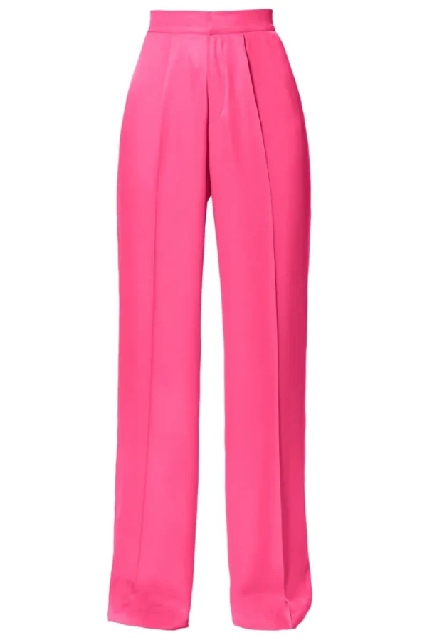 AGGI Spodnie Jessie Satin Barbie Pink^ Spodnie | Garnitury