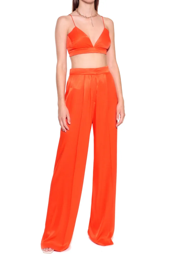 spodnie_jessie_satin_nast_0.webp AGGI Spodnie Jessie Satin Nasturtium^ Spodnie | Garnitury