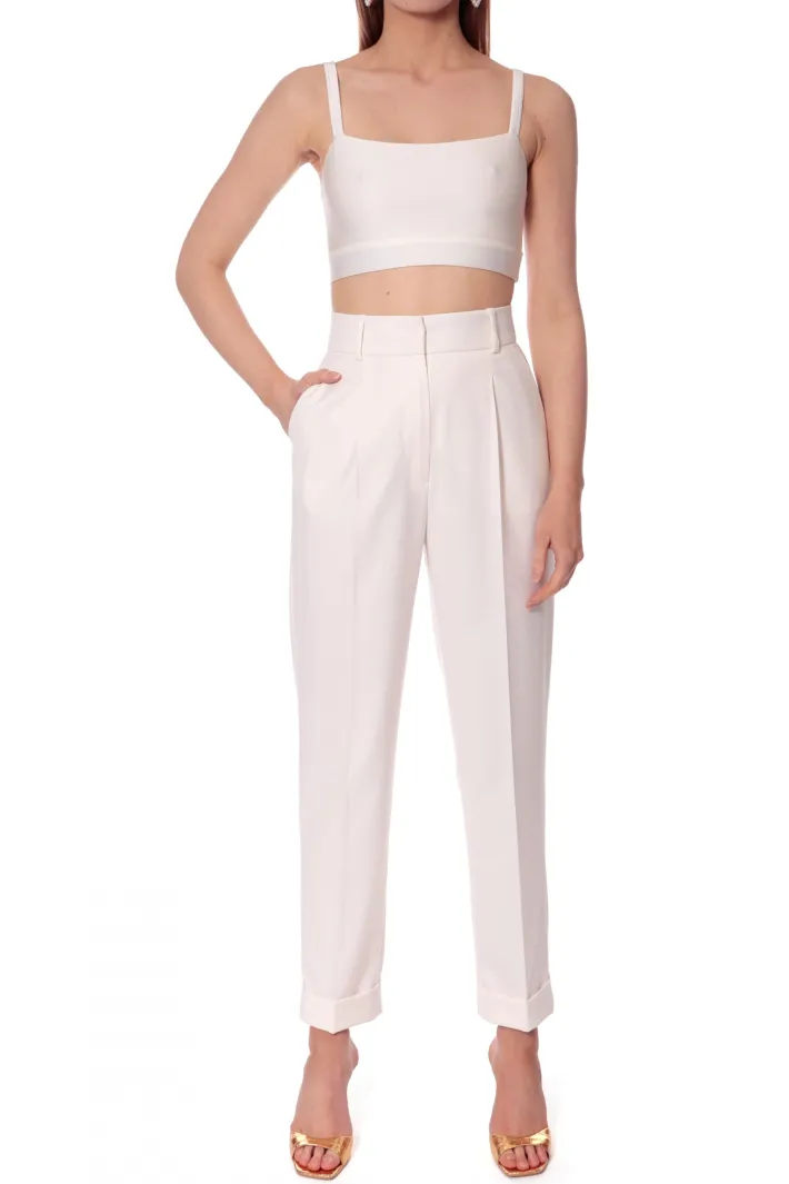 spodnie_kelly_aesthetic_w_0.webp AGGI Spodnie Kelly Aesthetic White^ Spodnie | Garnitury