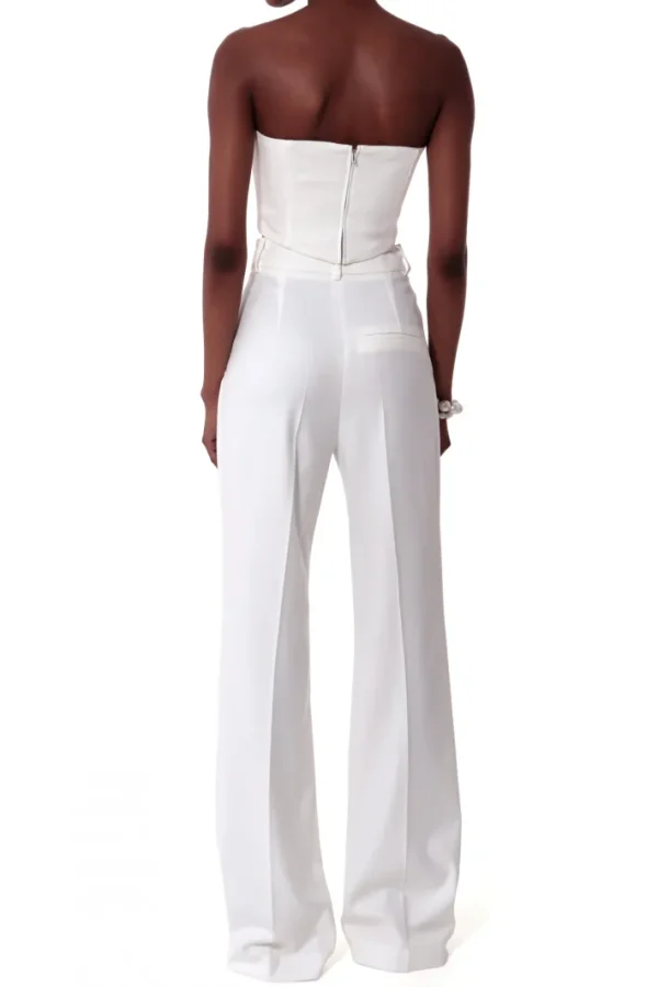 AGGI Spodnie Kyle Off White^ Spodnie | Garnitury