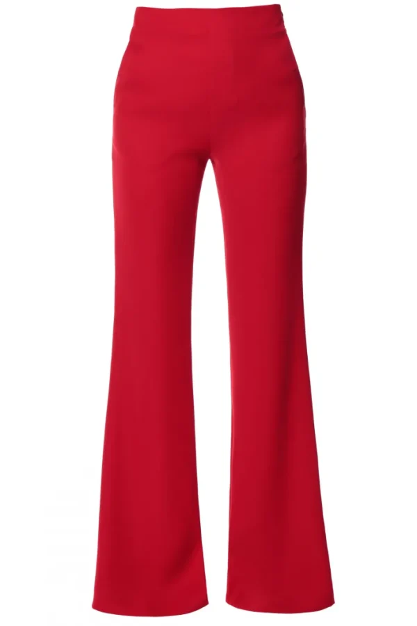 AGGI Spodnie Leontine Ribbon Red^ Spodnie | Garnitury