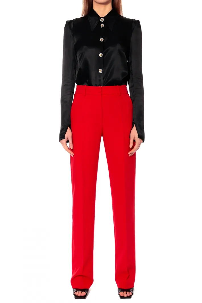 spodnie_lesly_fiery_red_0.webp AGGI Spodnie Lesly Fiery Red^ Spodnie | Garnitury