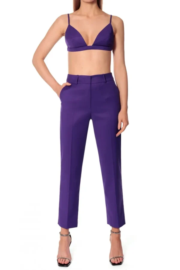 AGGI Spodnie Nikki Royal Purple^ Spodnie | Garnitury